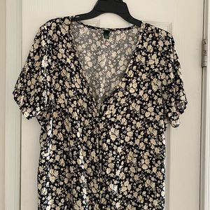 High Low Floral Dress